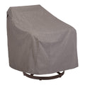 Modern Leisure Garrison Swivel Lounge Patio Chair Cover - Weather-Resistant Fabric - Outdoor Furniture Protection Perfect For Pa