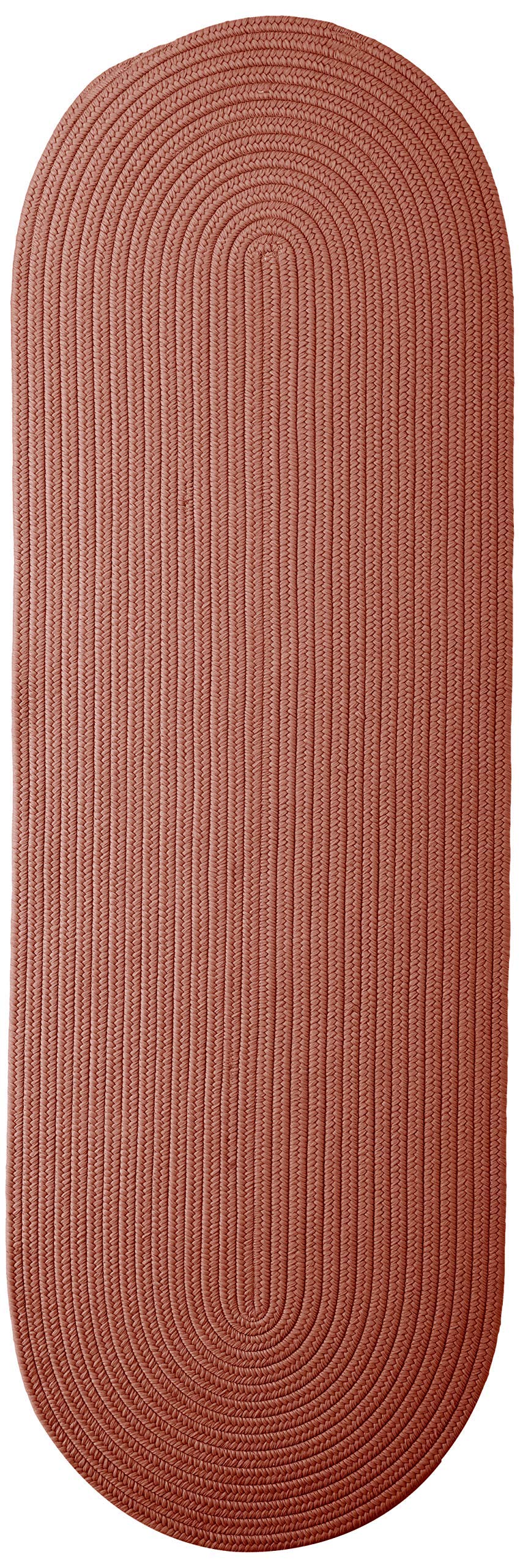 Colonial Mills Boca Raton Rug, 2X11, Terracotta