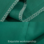 Ntbay 2 Pack 500 Thread Count 100% Egyptian Cotton King Pillow Shams, Super Soft And Breathable Oxford Pillowcases For Bed, 20X36 Inches, Dark Green