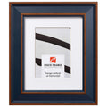 Craig Frames Country Estate, 20 x 24 Inch Blue Hardwood Picture Frame Matted to Display a 16 x 20 Inch Photo