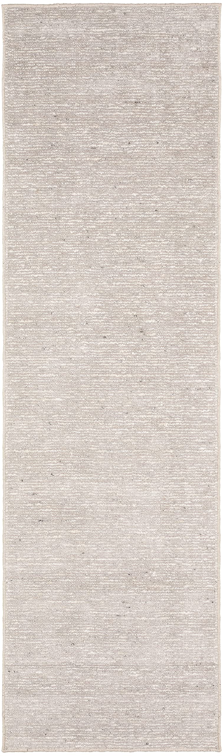 Addison Villager Active Solid Ivory 2’3" X 7’6" Runner Rug