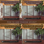 Trumiri Incense Sticks - Combo Pack Of 40 Insence-Sticks - 20 Palo Santo + 20 Frankincense - Insenses - Insents - Incents - Insc