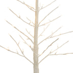 Melrose Paper 78 Led Lights Twig Christmas Tree, 36-Inch Height, White, Holiday Season Decoration