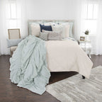 Rizzy Home | Bq4835 | 106"X92" Brown/Neutral/Solid Quilt