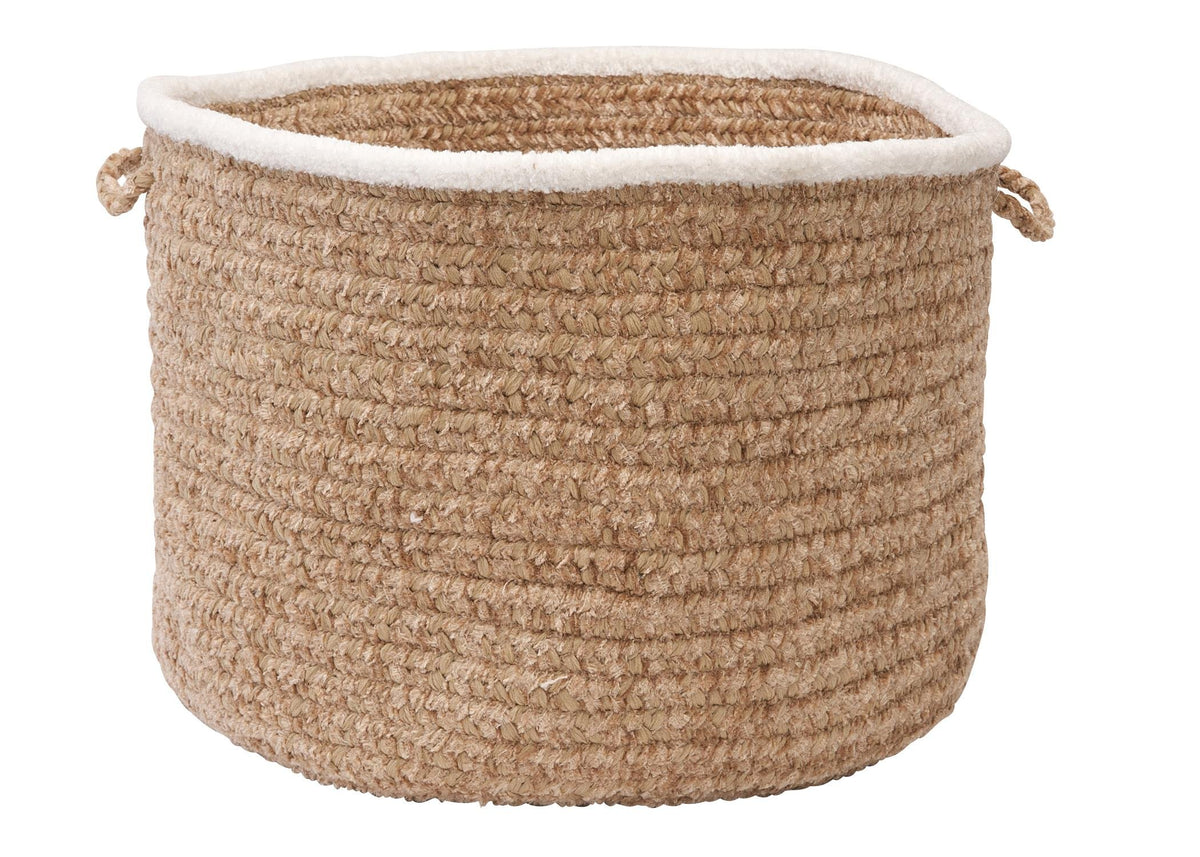 Colonial Mills Silhouette Utility Basket, 14 By 10-Inch, Sand