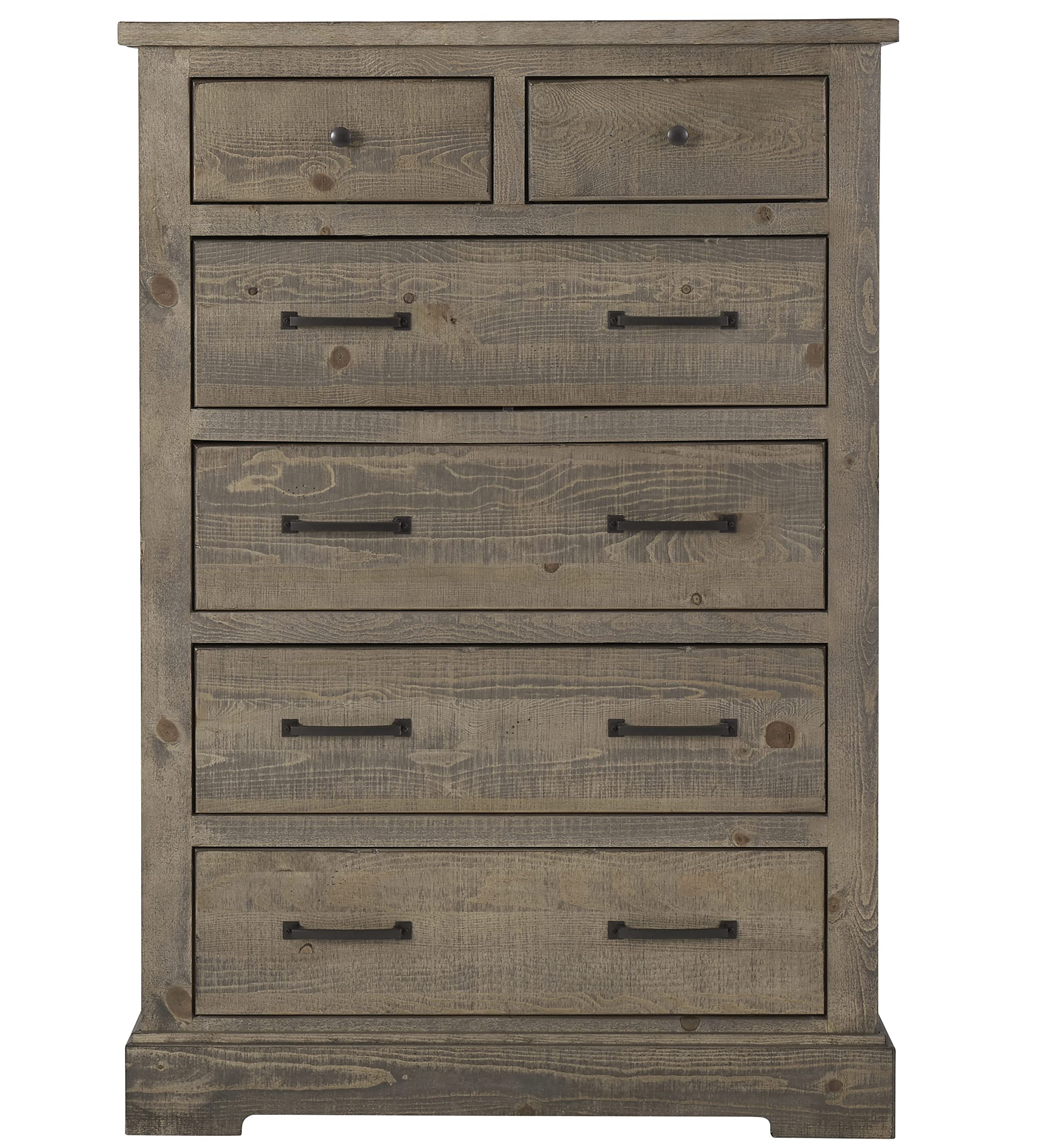 Progressive Furniture Meadow Chest, 38&quot; X 18&quot;X 55&quot;, Weathered Gray