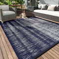Montvoo Outdoor Rug Waterproof 5X8 Ft Outdoor Carpet Patio Rug Mat Reversible Rv Camping Rug Plastic Straw Outside Rug For Balco