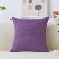 Home Brilliant 20X20 Throw Pillow Cover Soft Accent Pillow Cover Striped Plush Velvet Corduroy Cushion Case For Hanging Chair Pa