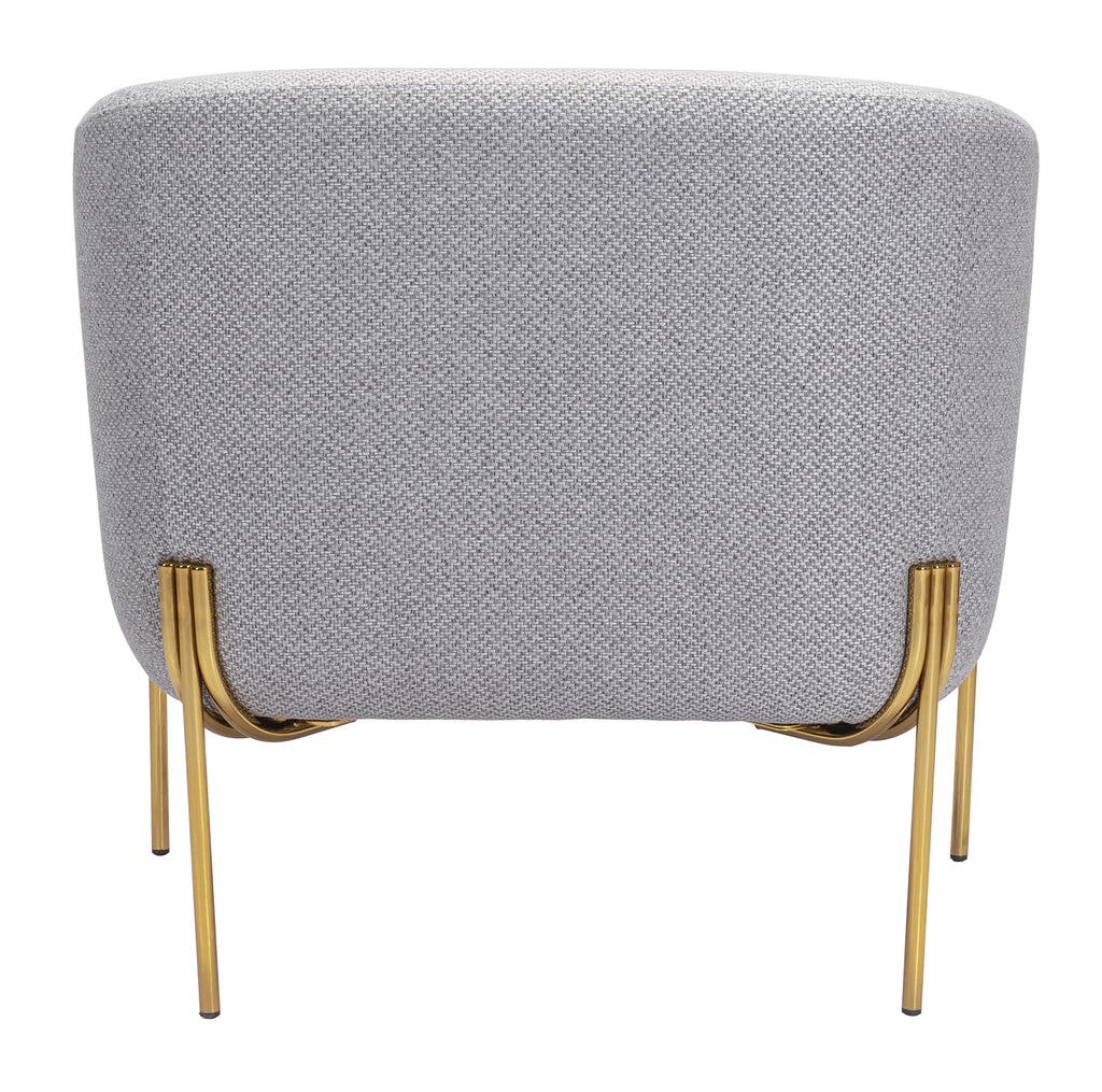 Zuo Micaela Armchair Gray