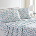 Modern Threads Printed 4Piece Extra Soft Bedding Sheets & Pillowcase Set, Deep Pocket up to 16 inch Mattress Forever Roses cal 