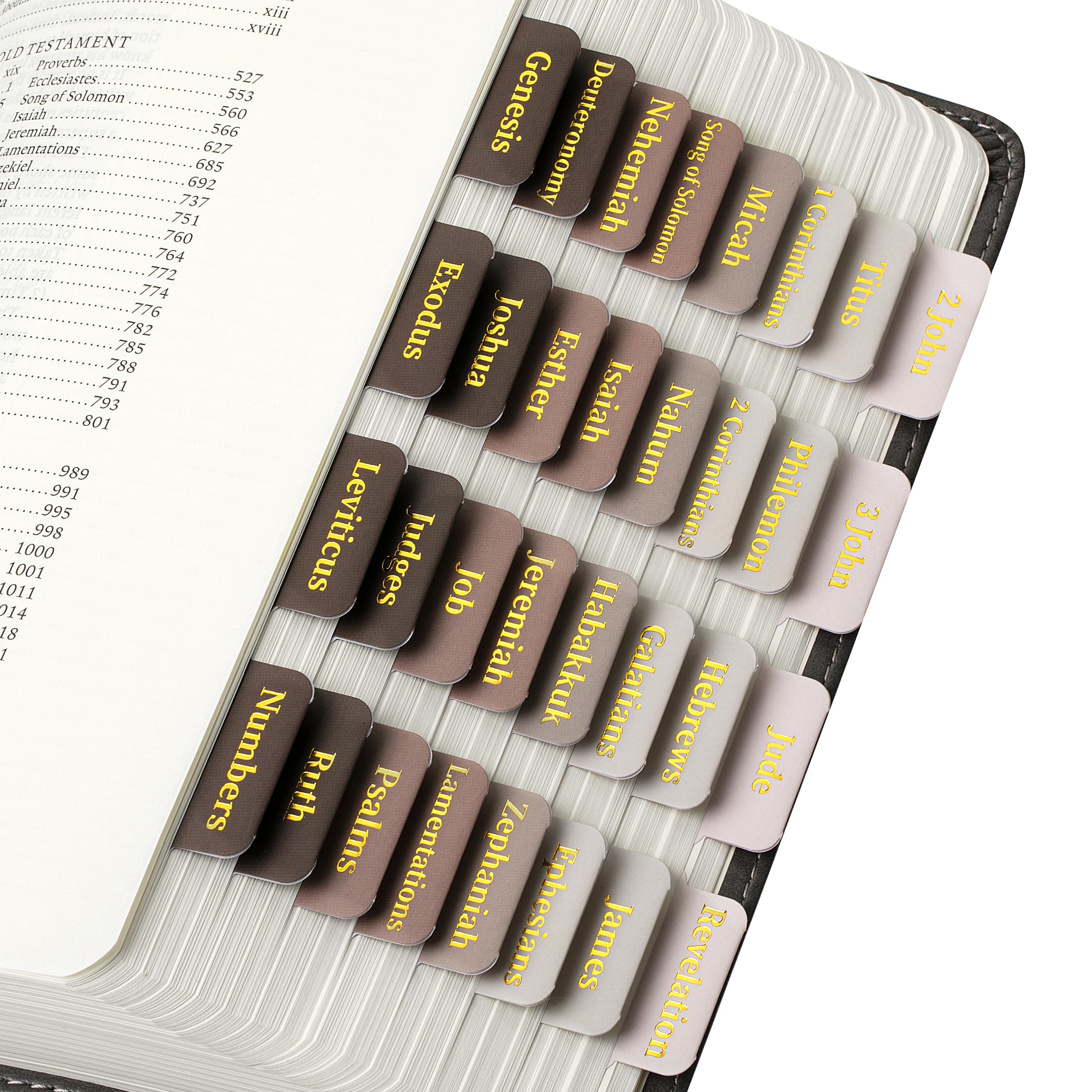 Mr. Pen- Bible Tabs, 75 Tabs, Mystic Forest, Laminated Bible Tabs For Women And Men, Bible Tabs For Study Bible, Bible Index Tab