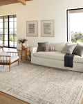 Loloi Amber Lewis Alie Collection ALE-03 Taupe/Dove 5-3 x 7-9, .13 Pile Height, Area Rug