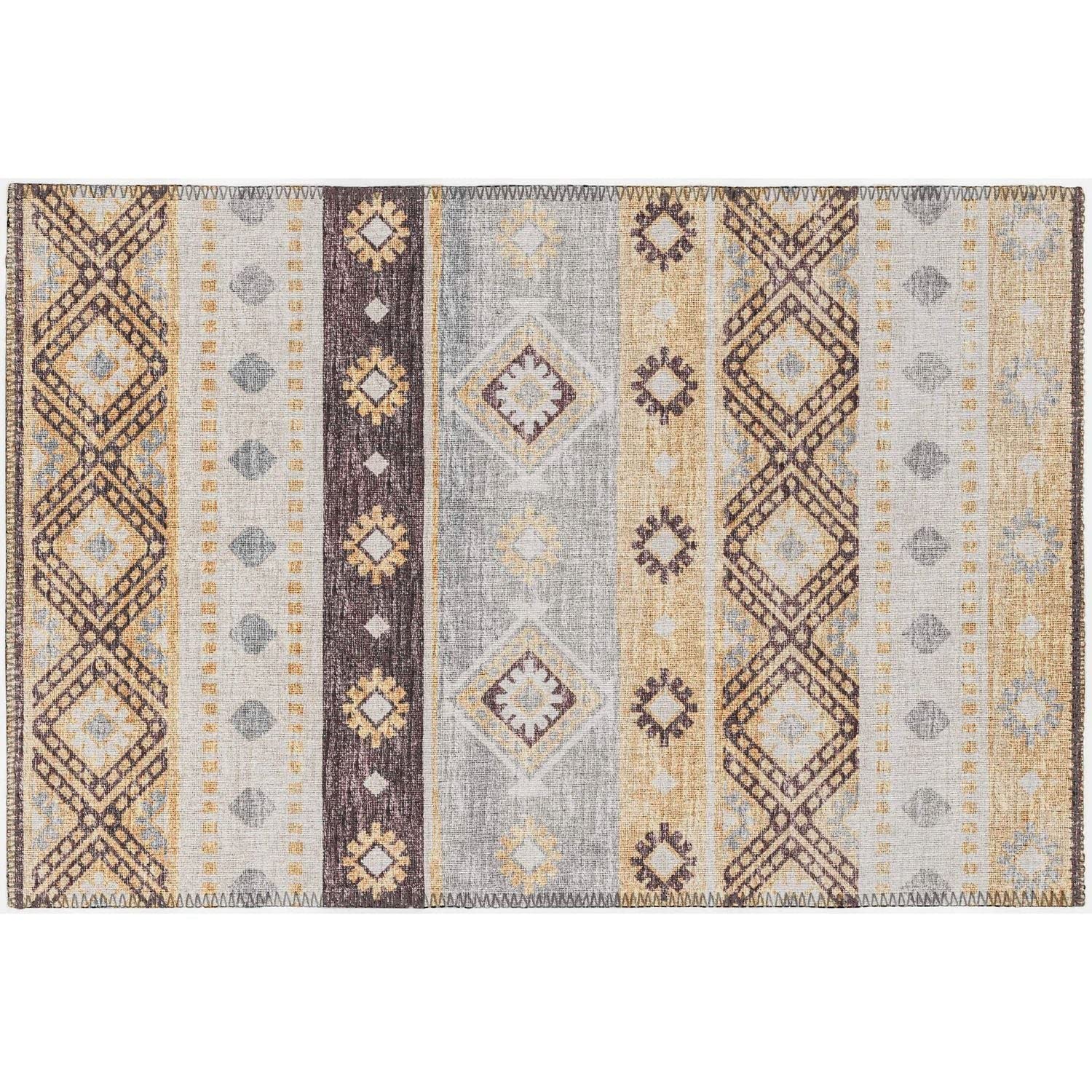 Sedona Sn12 Gold Transitional Rug Rectangle 10' X 14'