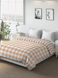 DDecor Live Beautiful 136Tc 1 Double Comforter  Orange (228 Cm X 274 Cm, 90In X 108In)