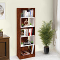 About Space Book Shelf  5 Tier Rectangle Book Stand For Home Library, Office Engineered Wood Multipurpose Diy Vertical Shelf Fo