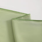 Ntbay 2 Pack Satin Standard Pillowcases For Hair And Skin, Luxurious And Silky Pillow Cases With Envelope Closure, 20X26 Inches, Sage Green