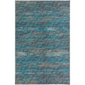 Ciara Cr1 Blue Transitional Rug Rectangle 2' X 3'