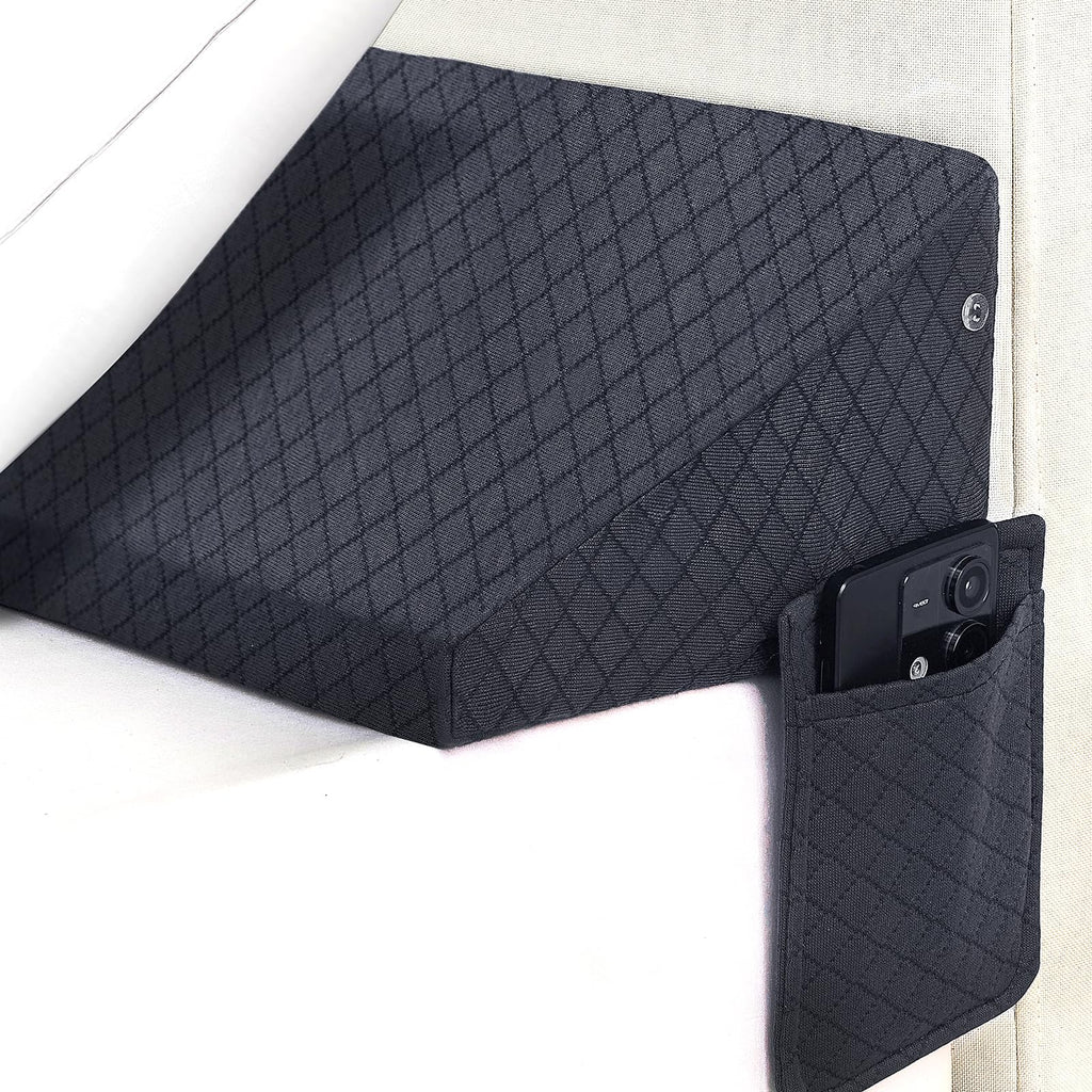 King Size Bed Wedge Pillow - For Headboard Gap/Headboard Pillow/Mattress Wedge /Bed Gap Filler (76''X10''X6'') - Bloster Triangl