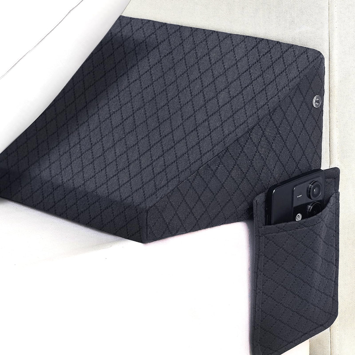 King Size Bed Wedge Pillow - For Headboard Gap/Headboard Pillow/Mattress Wedge /Bed Gap Filler (76''X10''X6'') - Bloster Triangl