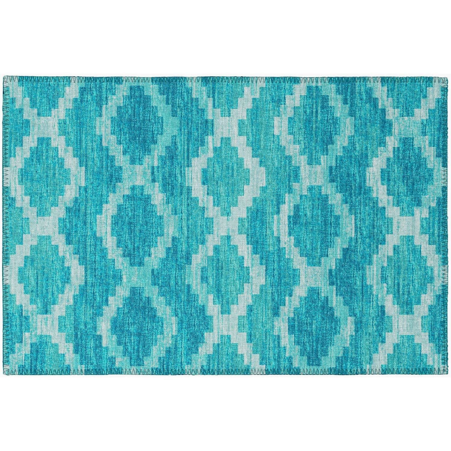 Sedona Sn9 Blue Bohemian Rug Rectangle 9' X 12'