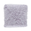 Saro Lifestyle Collection Mongolian Faux Fur Poly Filled Throw Pillow, 22', Lavender, 706.Lv22S