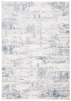Safavieh Amelia Collection Area Rug - 5'3'' X 7'6'', Ivory & Blue, Modern Abstract Design, Non-Shedding & Easy Care, Ideal For H