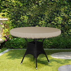 Covers & All Round Table Top Cover, 12 Oz Waterproof Uv & Weather Resistant Patio Table Cover, Outdoor Table Cover For Patio Outdoor Furniture & Coffee Table (54' Dia X 4' H Inches, Beige)