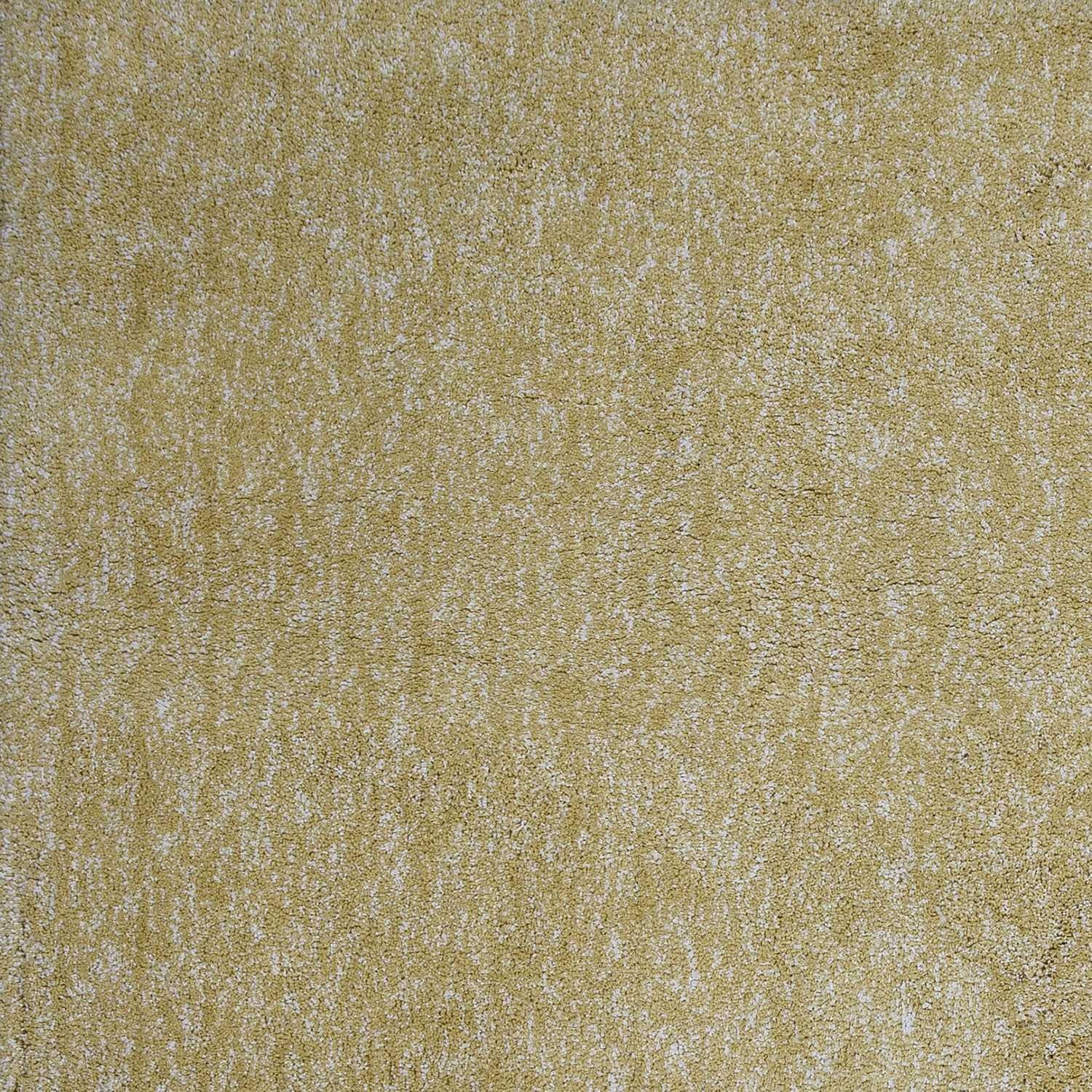 HomeRoots Decor 7'6' X 9'6' Polyester Yellow Heather Area Rug
