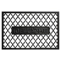 Calloway Mills 102752436 Rubber Welcome Paw Doormat, 24' X 36'