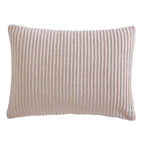 Beatrice Home Fashions Channel Chenille, Standard Sham, Blush