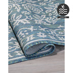Fh Home Flat Woven Outdoor Rug - Waterproof, Easy To Clean, Stain Resistant - Premium Polypropylene Yarn Farmhouse - Patio,Deck,