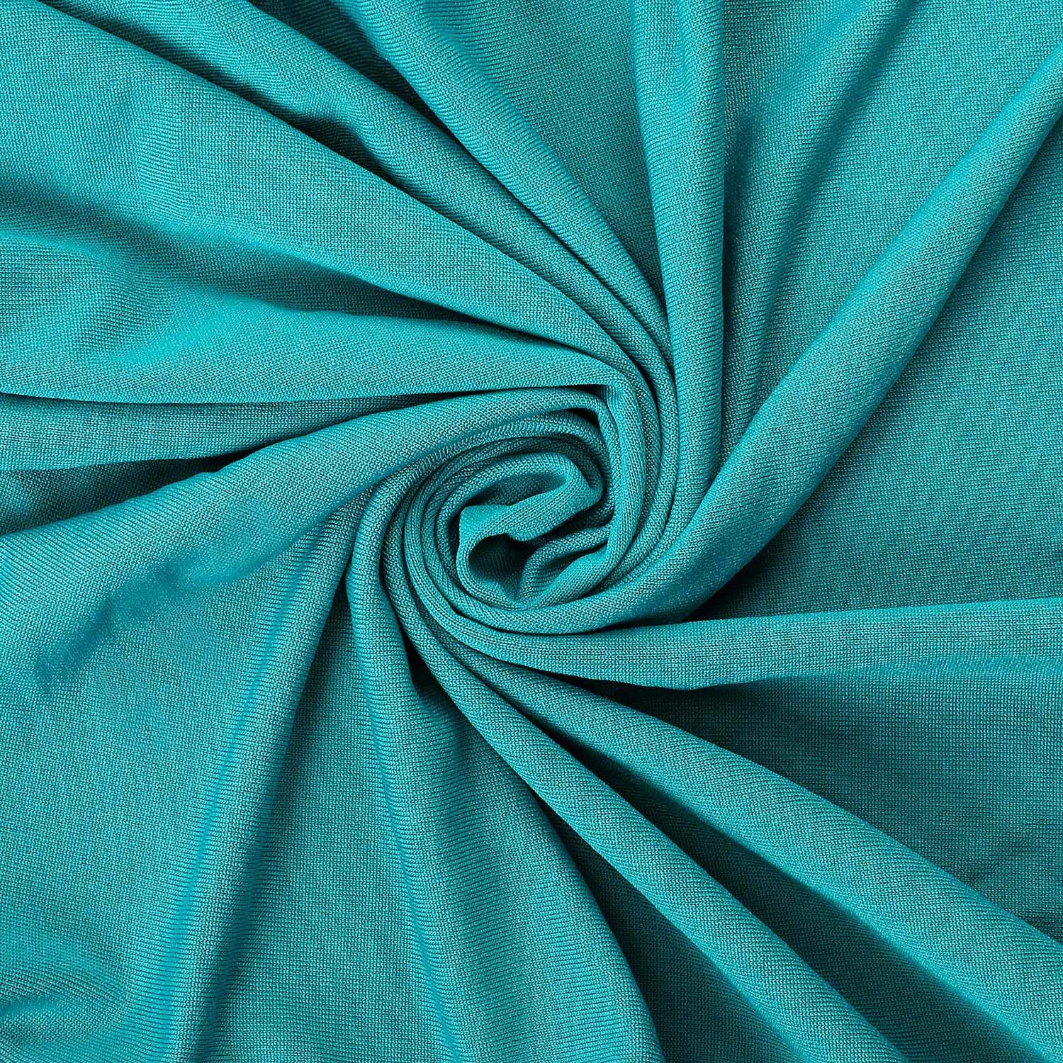 Peomeise Stretch Spandex Chair Cover For Wedding Party Dining Banquet Event (Turquoise, 25)