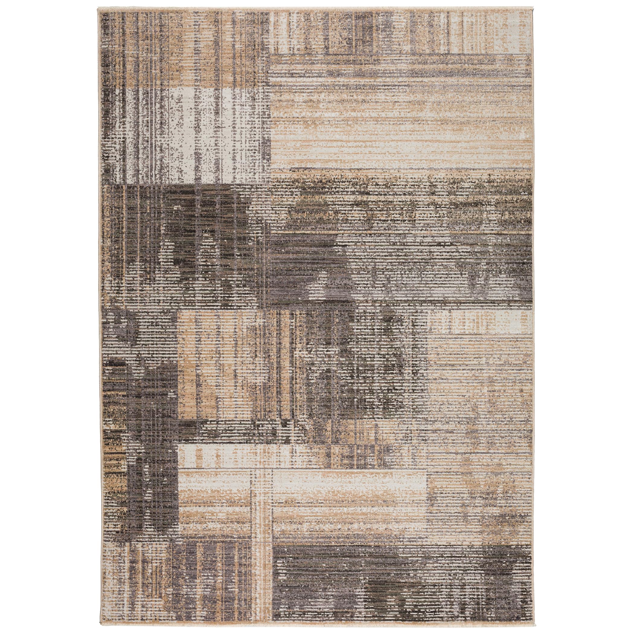 Dalyn Rugs Odessa OD8 Ivory 5' x 7'6' Rectangle Soft Area Rug, Easy Clean, Non Shedding, Bedroom, Entry, Living Room, Dining Ro
