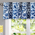 Driftaway Julia Lined Valance Double Layer Thermal Insulated Room Darkening Blackout Valances 3 Inch Rod Pocket Window Valance F