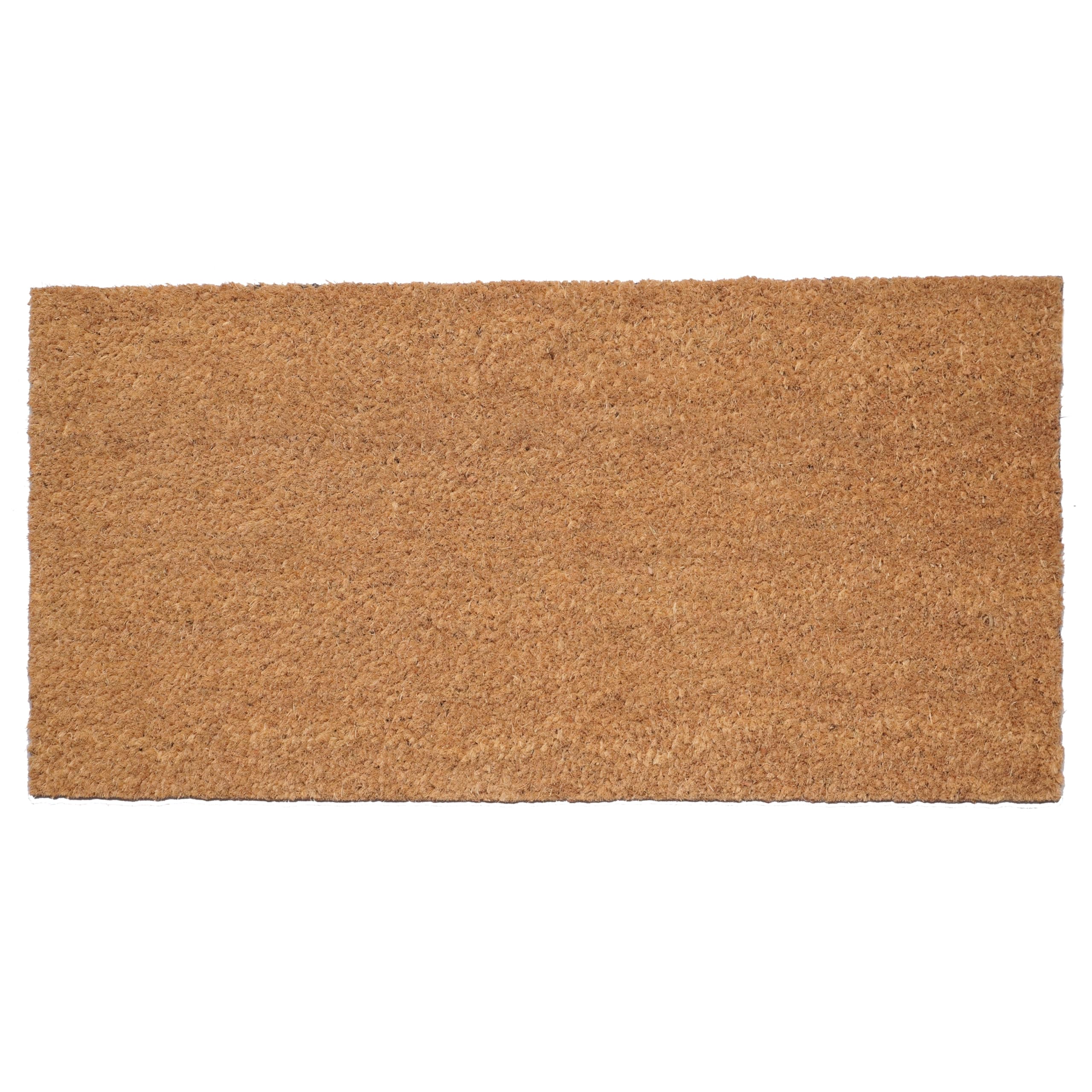 Calloway Mills 153551224 Natural Coir With Vinyl Backing Doormat, 12' X 24'