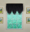 Today'S Curtain Emelia Original Voile Ascot 25', Black, 40' W X 25' L