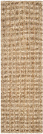 Safavieh Natural Fiber Collection Runner Rug - 2'3'' X 15', Natural, Handmade Farmhouse Jute, Ideal For High Traffic Areas In Li