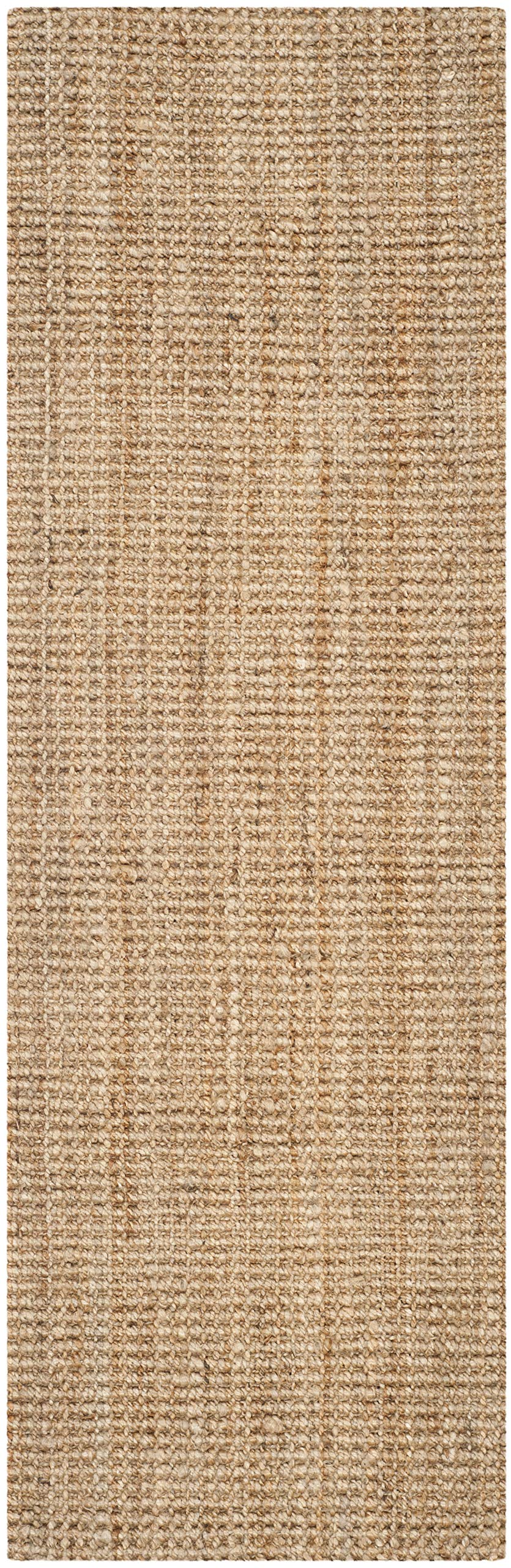 Safavieh Natural Fiber Collection Runner Rug - 2'3'' X 15', Natural, Handmade Farmhouse Jute, Ideal For High Traffic Areas In Li