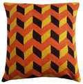 Mehrunnisa (16X16) Kashmir Hand Embroidered Crewel Work Cushion Cover (Hom2259)