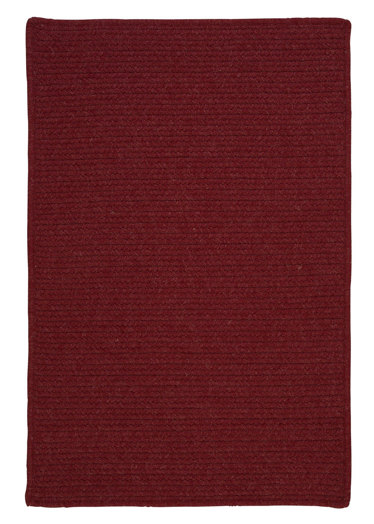 Courtyard Rectangle Area Rug, 2 By 12-Feet, Sangria