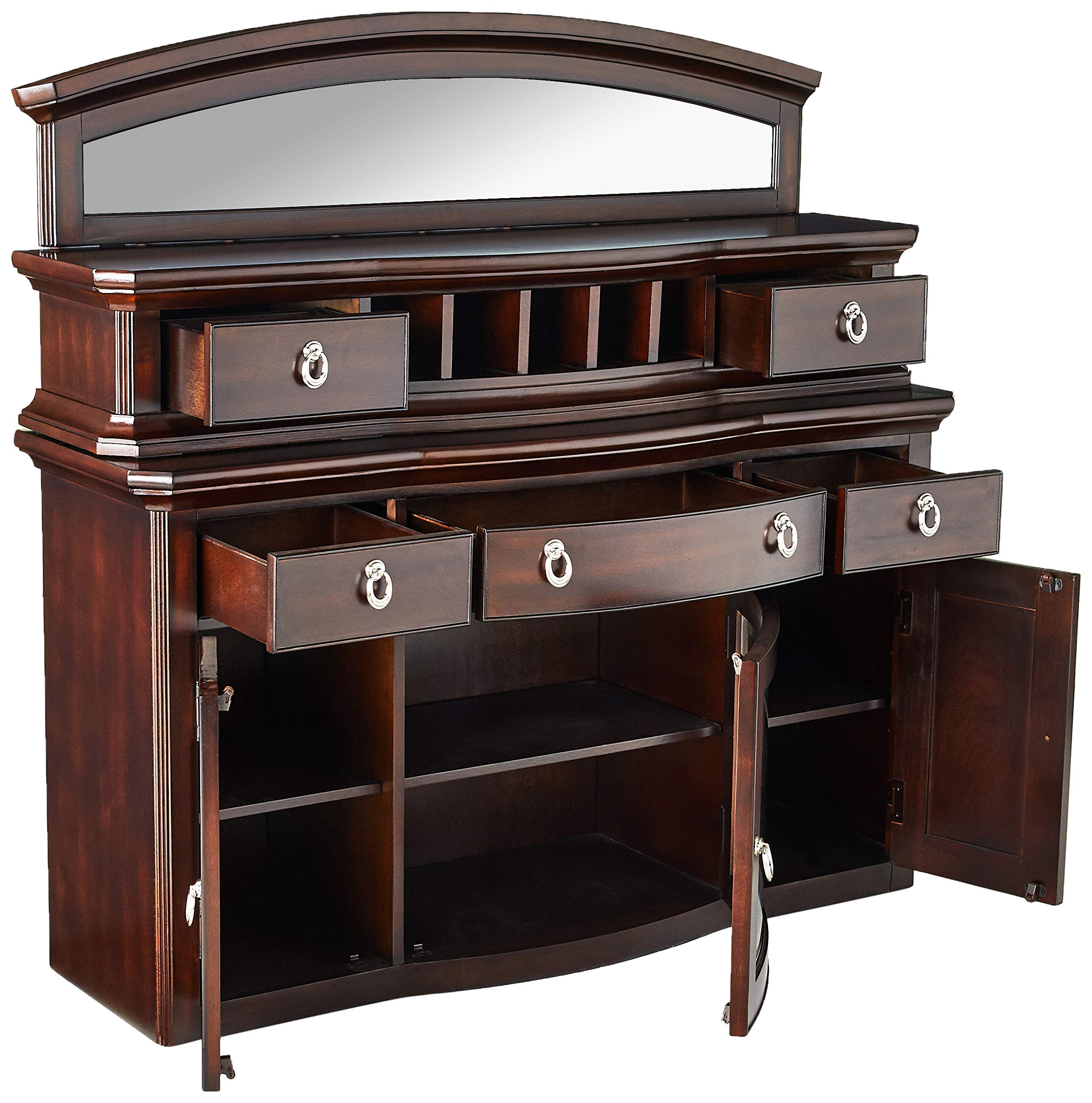 ACME Keenan Server, Walnut Finish