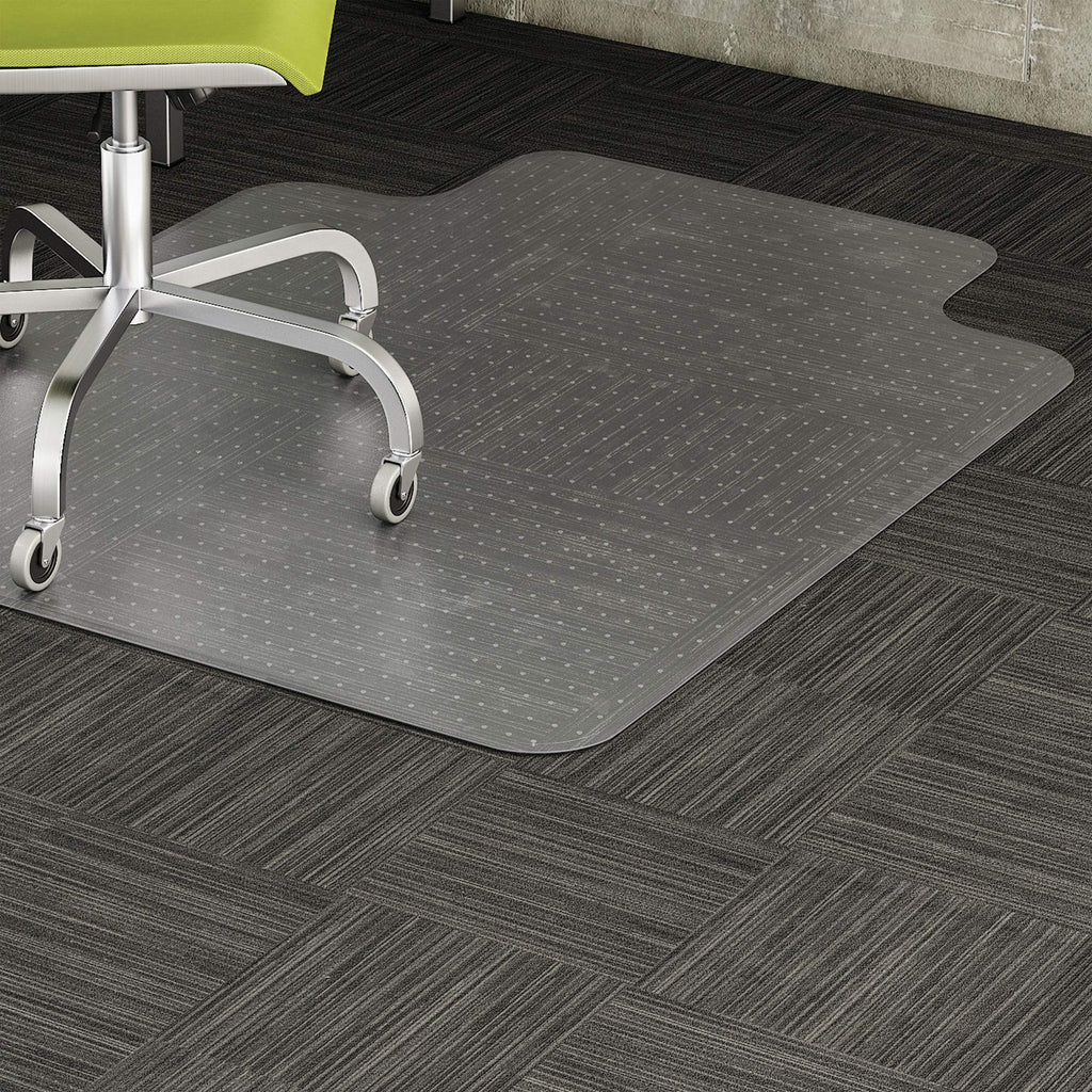 Lorell, Llr69159, Wide Lip Low-Pile Chairmat, 1 Each, Clear