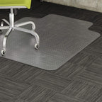 Lorell, Llr69159, Wide Lip Low-Pile Chairmat, 1 Each, Clear