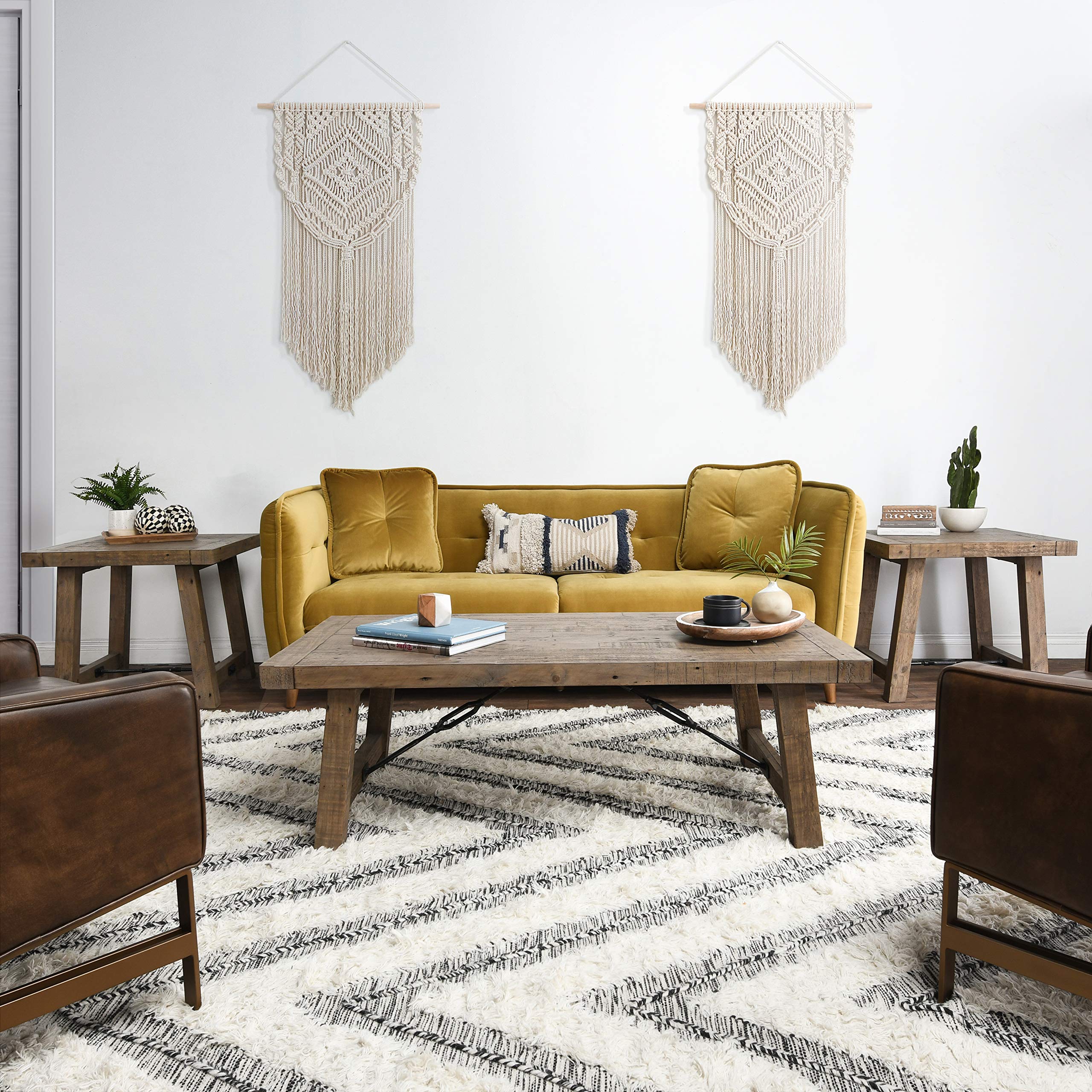 Kosas Home End Table, Desert Gray