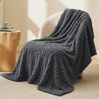 Bedsure Grey Throw Blanket For Women - Super Soft & Cozy, Fleece Blankets For Girls, Ideal For Couch & Bed, 50X60 Inches