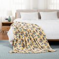 Berkshire Blanket & Mo Willems Velvetloft Luxury Soft Cozy Cute Kids Throw Blanket,Gifts For Kids,Pigeon School Yellow,50 In X 7