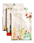 Maison d Hermine Dish Cloth 100% Cotton Set of 3 Quick Drying Dish Towels for Gifts, Dining, Kitchen, Parties & Tea, Lumina - T