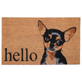 Calloway Mills 109452436 Black Tan Chihuahua Doormat (24' X 36')