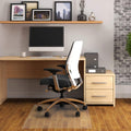 Floortex® Valuemat® Vinyl Rectangular Chair Mat for Hard Floor - 30" x 48"