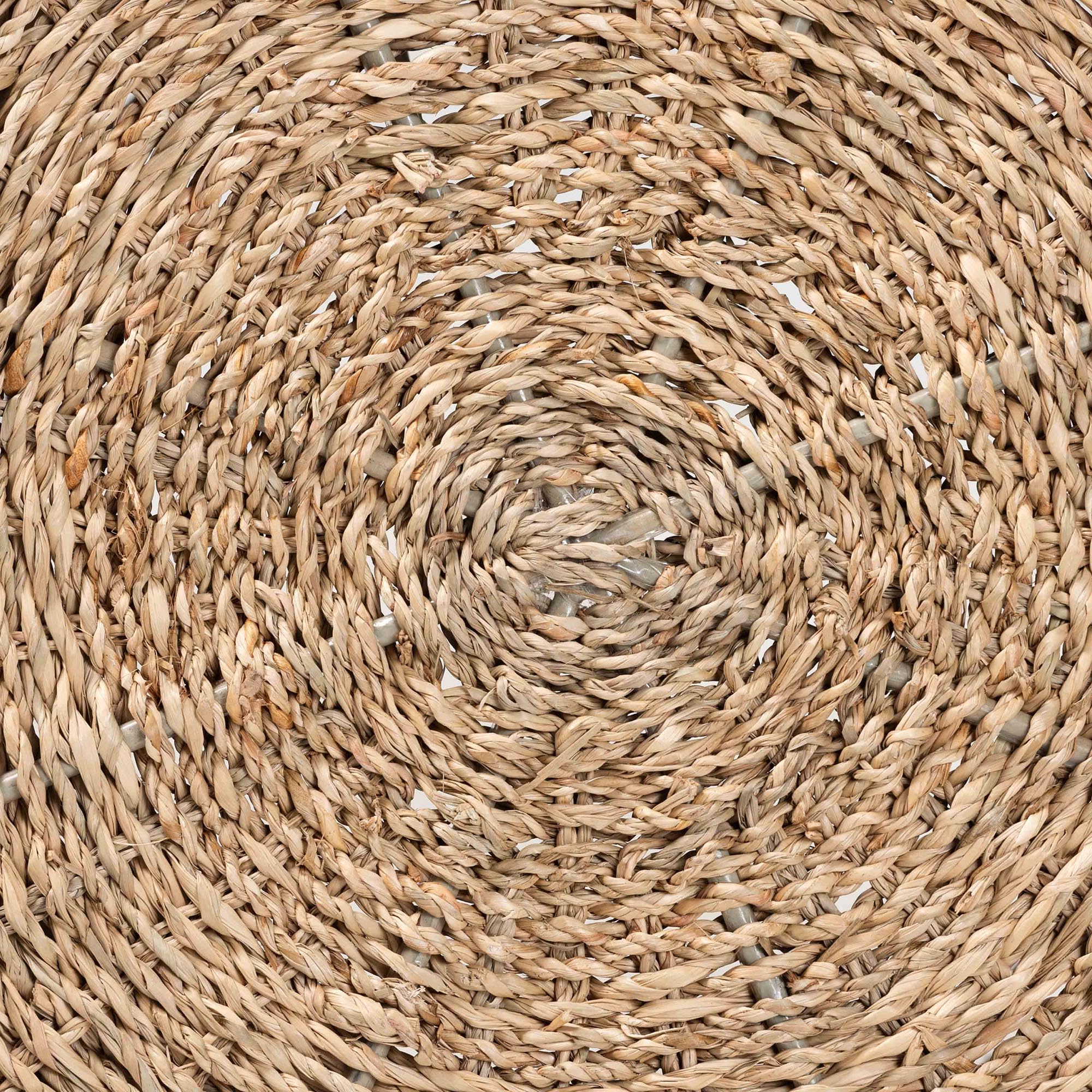 bali & pari Idoya Natural Seagrass End Table, One Size